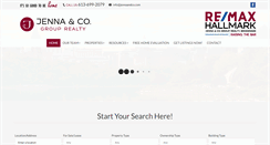 Desktop Screenshot of jennaandco.com